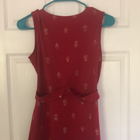 Red Global Desi Tunic - Picture 3 of 3